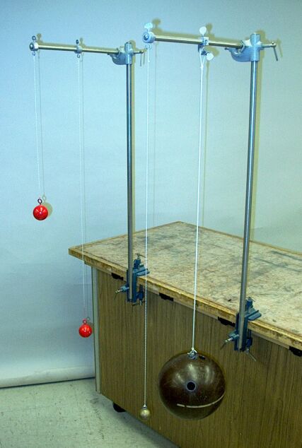 pendulum experiment with different masses